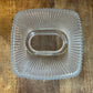 Vintage ribbed lucite tissue box cover