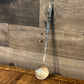 Vintage Three Crowns Silversmiths long handle ladle / iced tea spoon