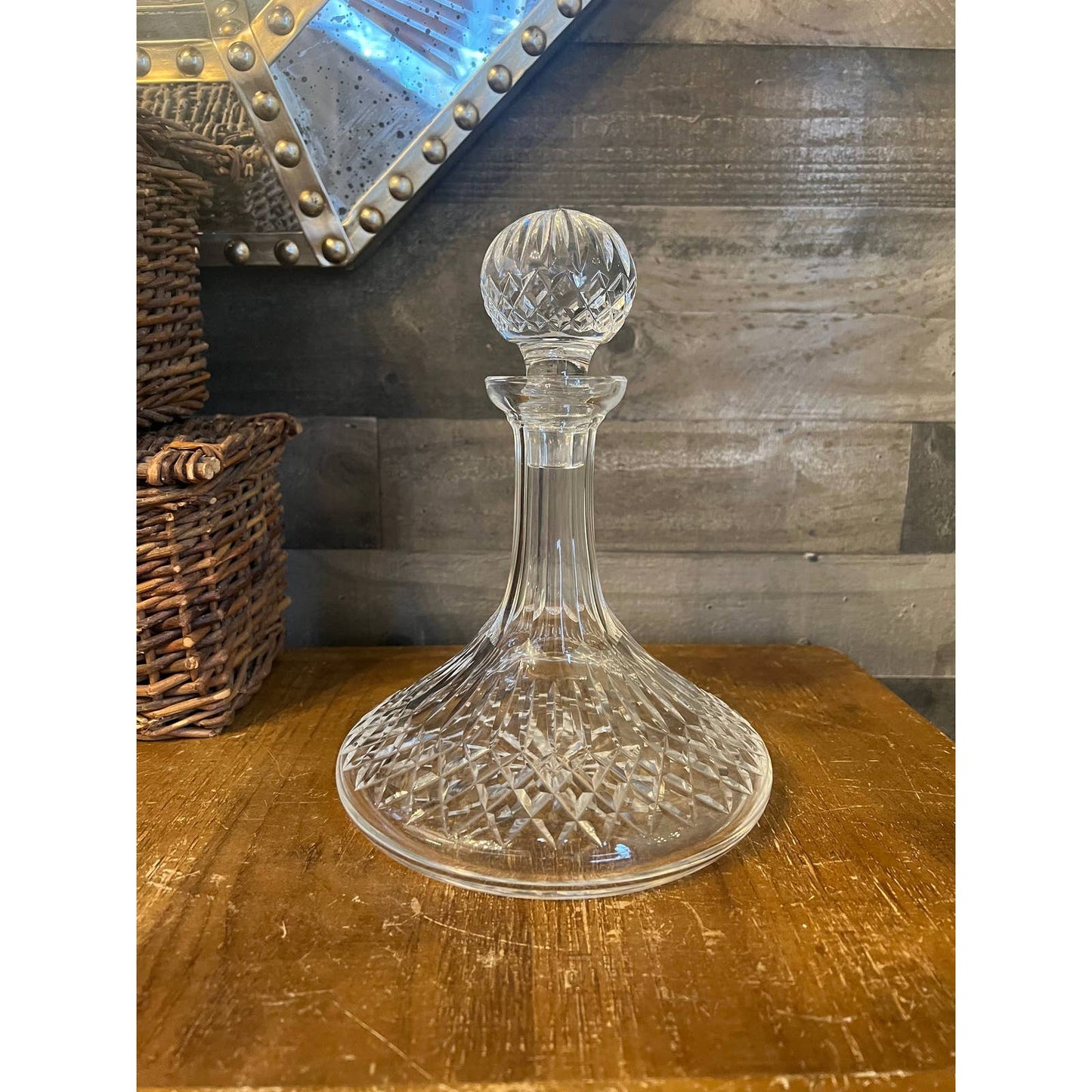 Waterford Lismore crystal decanter