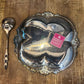 Vintage Empress international deep silver party set - silver server and spoon