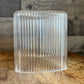 Vintage ribbed lucite tissue box cover