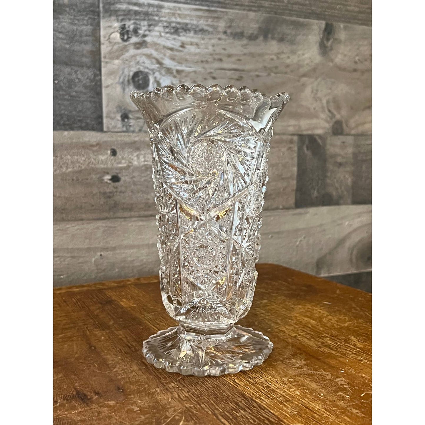 Vintage Imperial Glass mid century vase