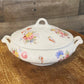 Antique Coalport china June Time Pattern tureen / casserole dish