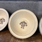 Vintage Pfaltzgraff Village pattern cereal bowls - set of 7