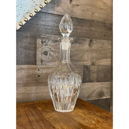 Bohemia crystal decanter