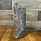 Grey Marble Stone Half Cylinder Bookend