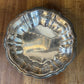 Vintage Oneida silver plate scalloped dish