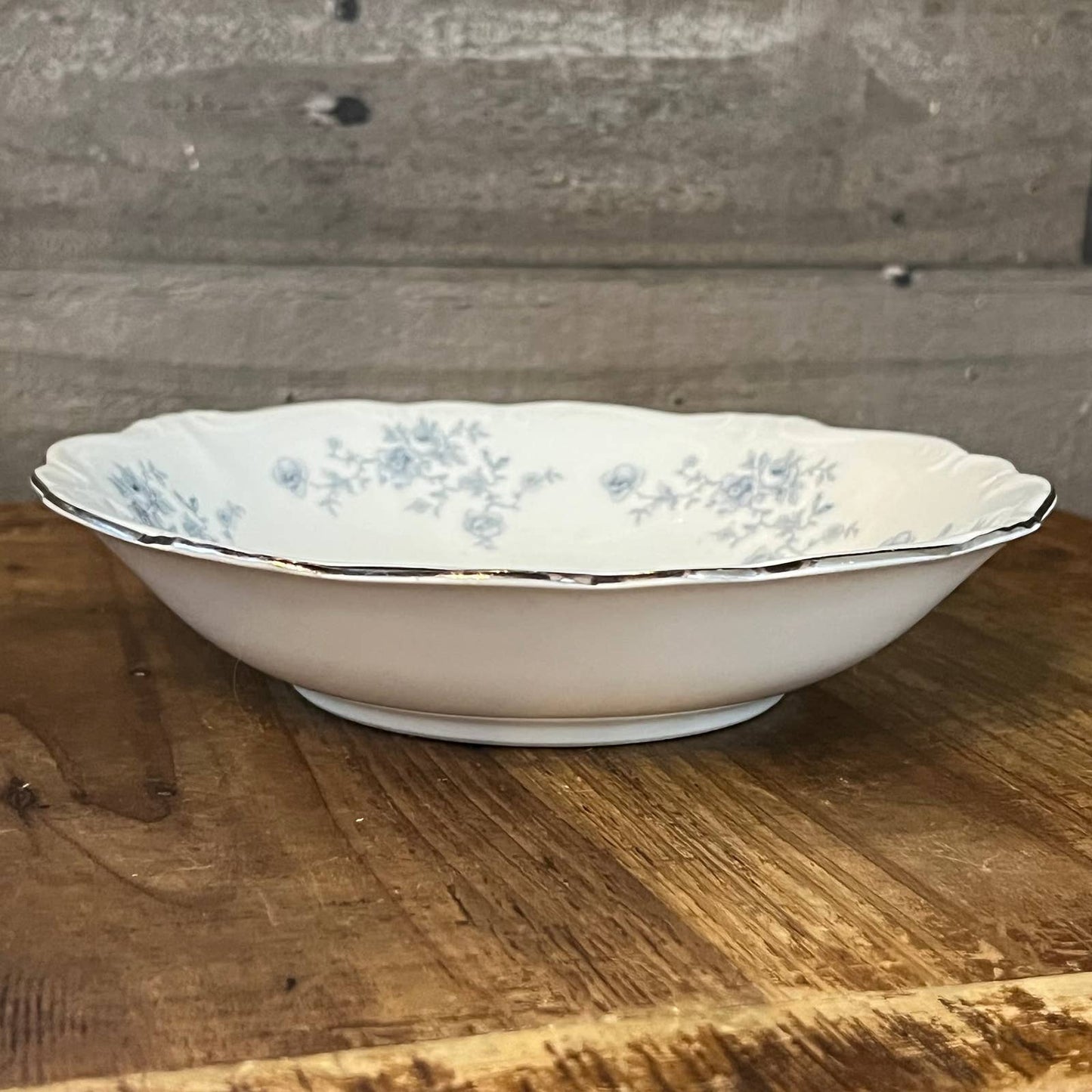 Johann Haviland Blue Garland Bavaria Germany coupe soup bowl