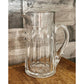 Tall MCM glass pitcher