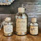 Trio of Christmas apothecary bottles - set of 3