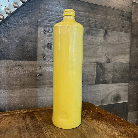 Vintage MKM yellow stoneware .75 bottle