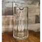 Tall MCM glass pitcher