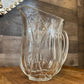 Cristal D’Arques Durand Pompano Tulip pattern pitcher