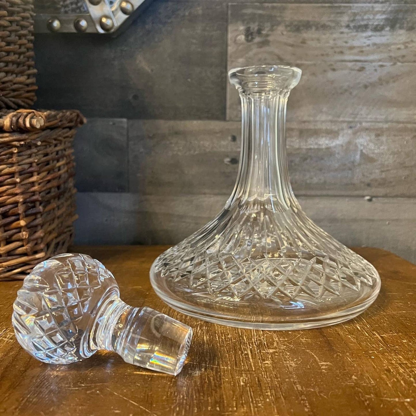 Waterford Lismore crystal decanter