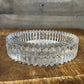 Mikasa crystal diamond fire wine coaster - trinket dish