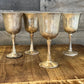 Vintage Salem silverplate goblets - set of 4