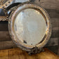 Vintage WM Rogers Victorian Rose Silver Plated Round Serving Tray