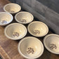 Vintage Pfaltzgraff Village pattern cereal bowls - set of 7