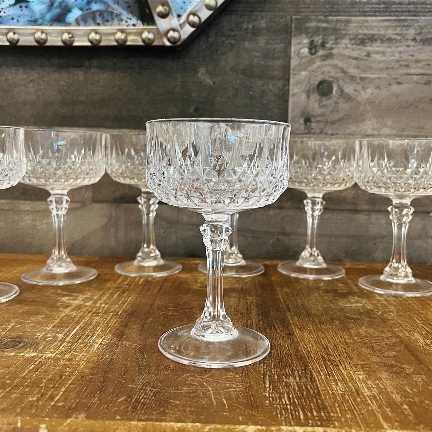 Cristal D’Arques Durand longchamp glasses - set of 5