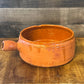 Vintage rustic style terracotta handled pan - dish