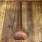 Long handle wood serving spoon