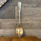 Vintage large silver plated serving spoon