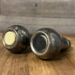 Vintage silverplated salt and pepper shakers - pair