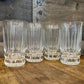 Fostoria heritage clear crystal highball glasses - set of 4