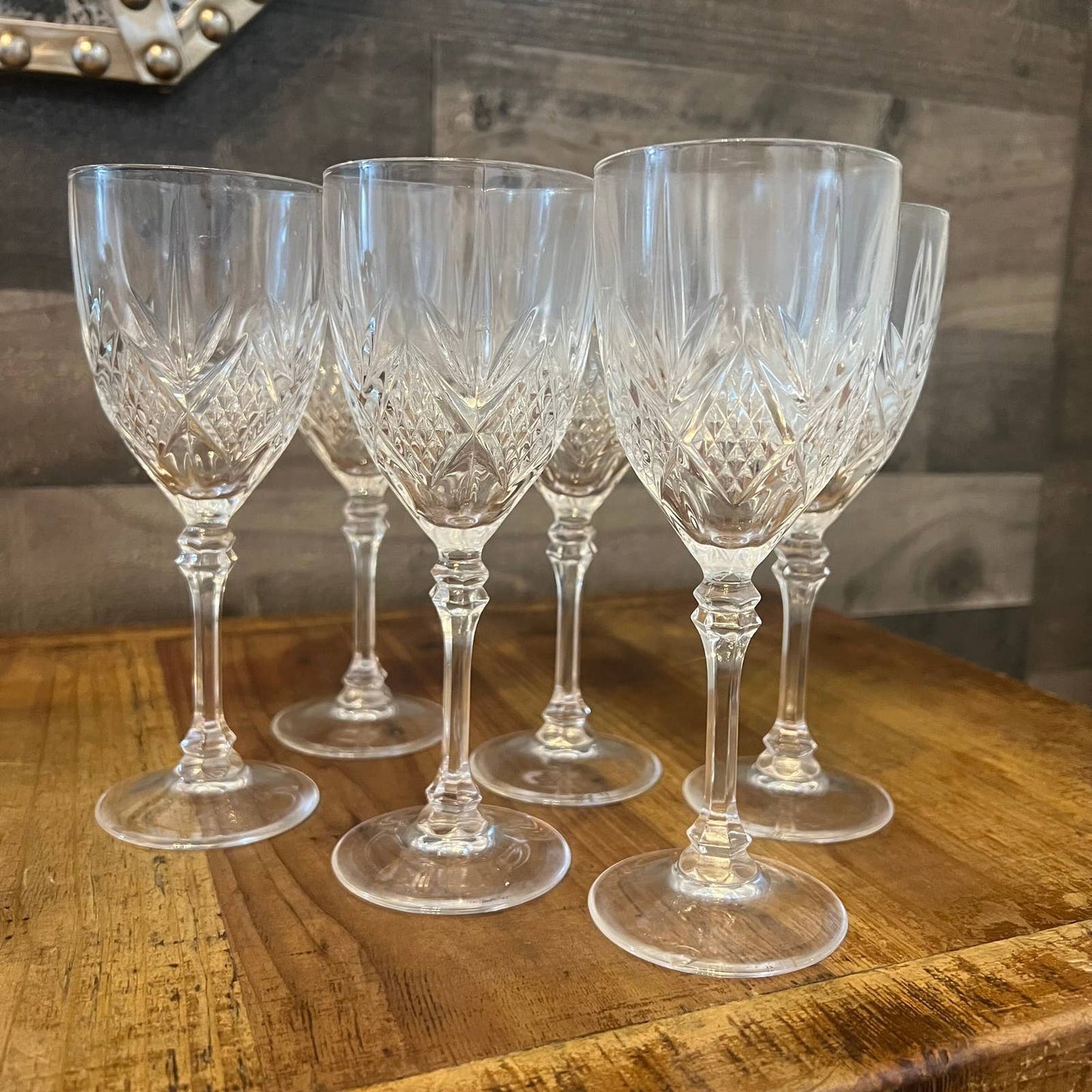 Cristal D Arques Fontenay Crystal Wine Glasses - Set of 6