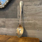 Vintage large silver plated serving spoon