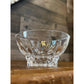 Petite clear crystal bowl