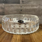 Vintage Large Crystal Round Bowl