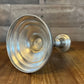 Vintage Royal M M Co solid pewter candlestick holder