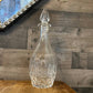 Cristal D’Arques Durand Bretagne crystal decanter and stopper