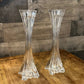 Lenox Crystal ovation devotion candlestick holder pair