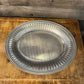 Wilton Armetale Flutes and Pearls Oval Tray Platter