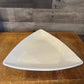 Vintage Tuxton heavy ceramic triangle plate - display tray - table centerpiece - cookie tray