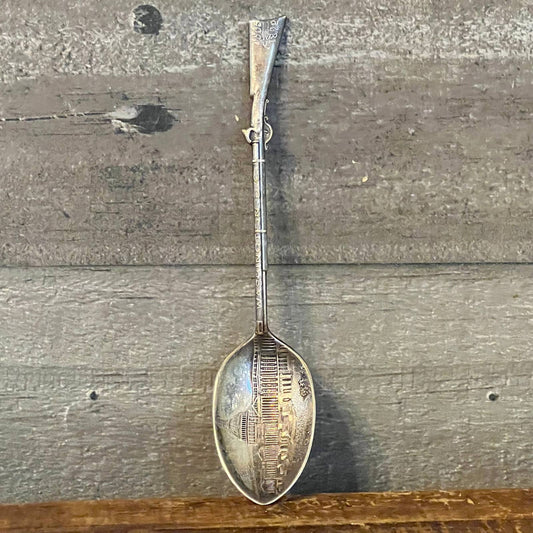 Vintage rifle handle Washington DC spoon