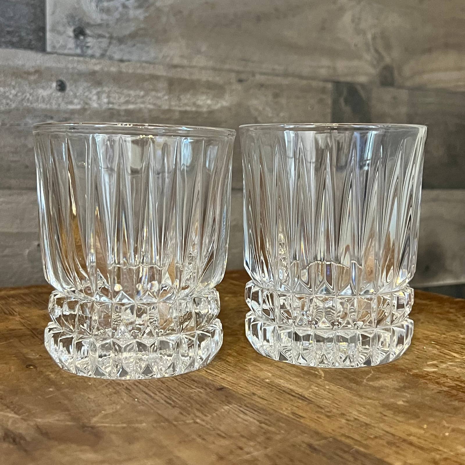 Fostoria heritage clear crystal highball glasses - set of 4