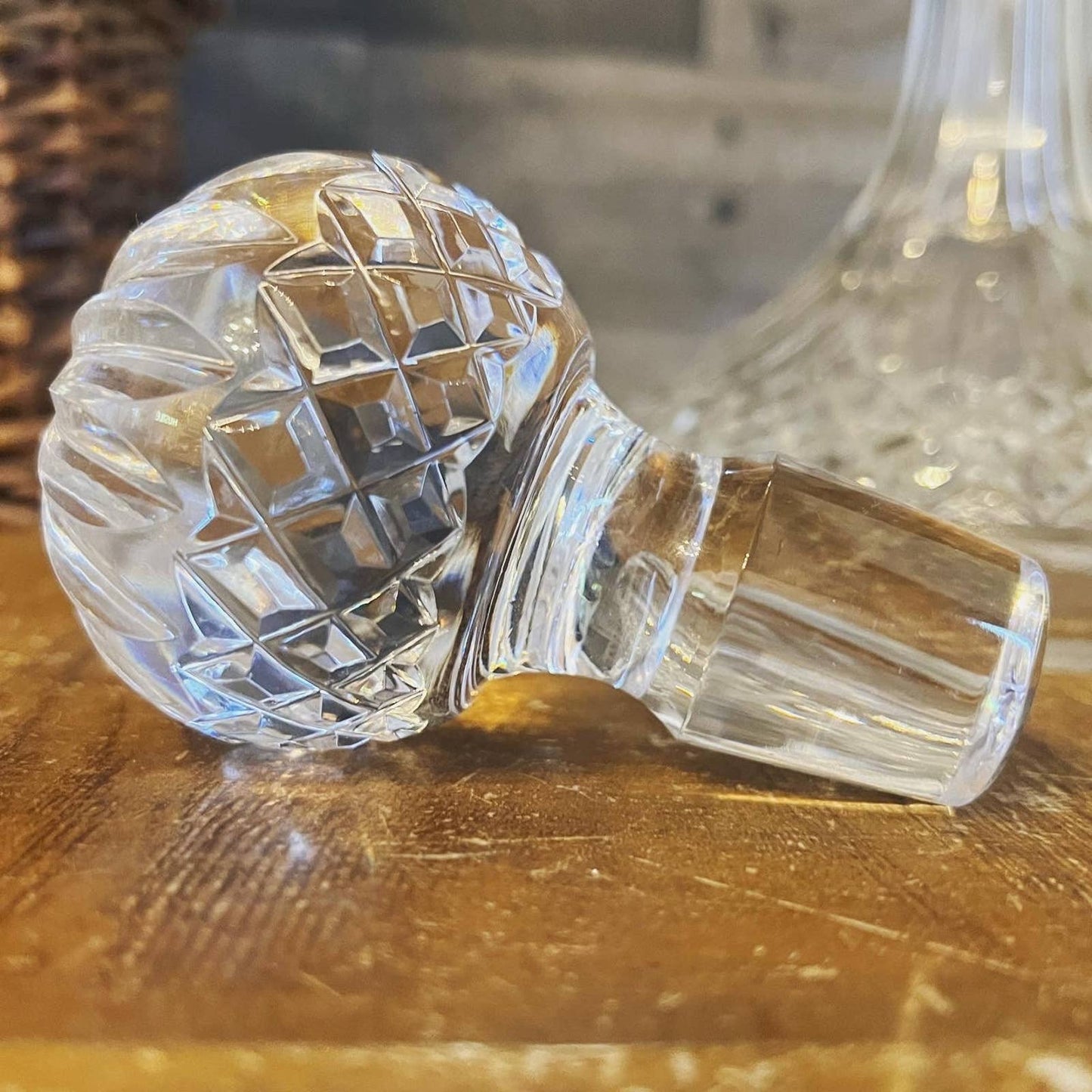 Waterford Lismore crystal decanter