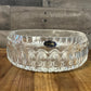 Vintage Large Crystal Round Bowl