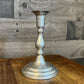 Vintage Royal M M Co solid pewter candlestick holder