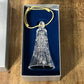 Vintage Mikasa Crystal Heavenly Music Colonial Bell Christmas Tree Ornament